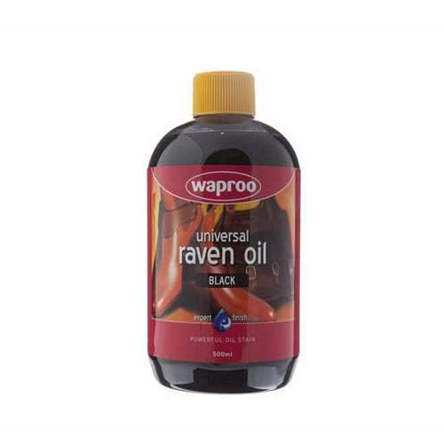 Waproo Raven Oil Leather Dye Black