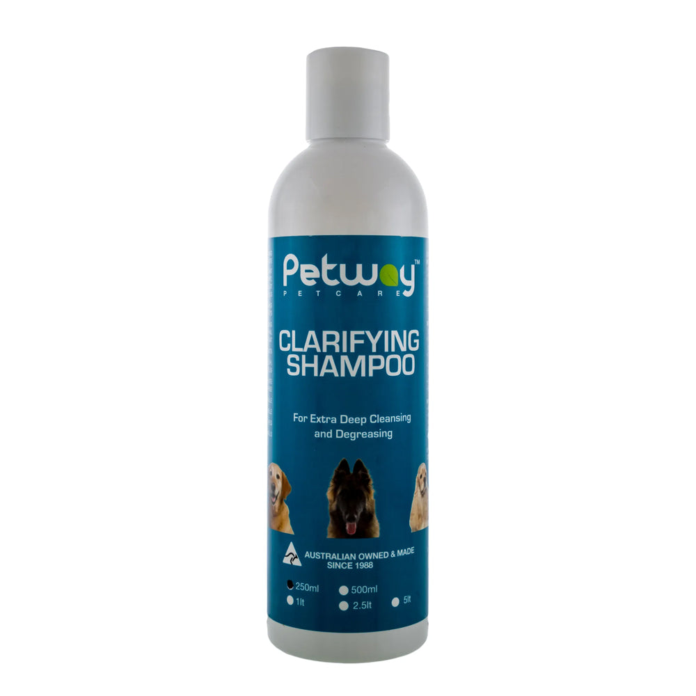 Petway Petcare Clarifying Shampoo For Extra Deep Cleansing And Degreasing For Dogs