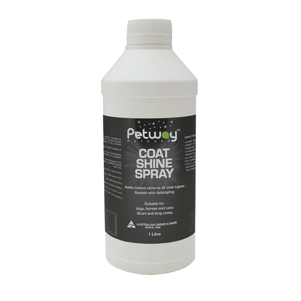 Petway Petcare Coat Shine Spray For Dogs, Horses And Cats