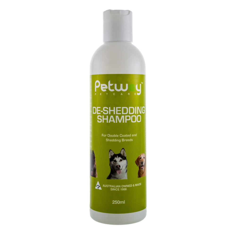 Petway Petcare De Shedding Shampoo For Double Coated And Shedding Breeds For Dogs