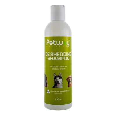 Petway Petcare De Shedding Shampoo For Double Coated And Shedding Breeds For Dogs