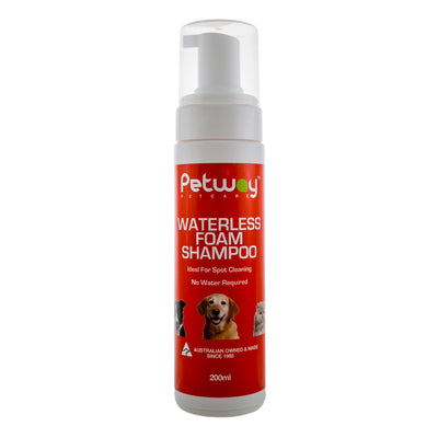 Petway Petcare Waterless Foam Shampoo for Dogs