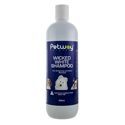 Petway Petcare Wicked White Shampoo For Whitening And Stain Removal For Dogs