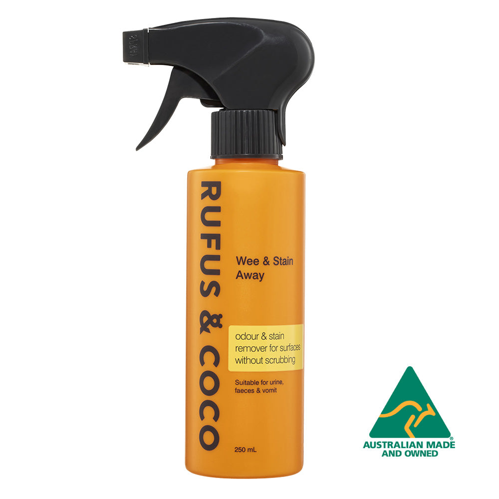 Rufus & Coco Wee & Stain Away Odour & Stain Remover for Surfaces without Scrubbing