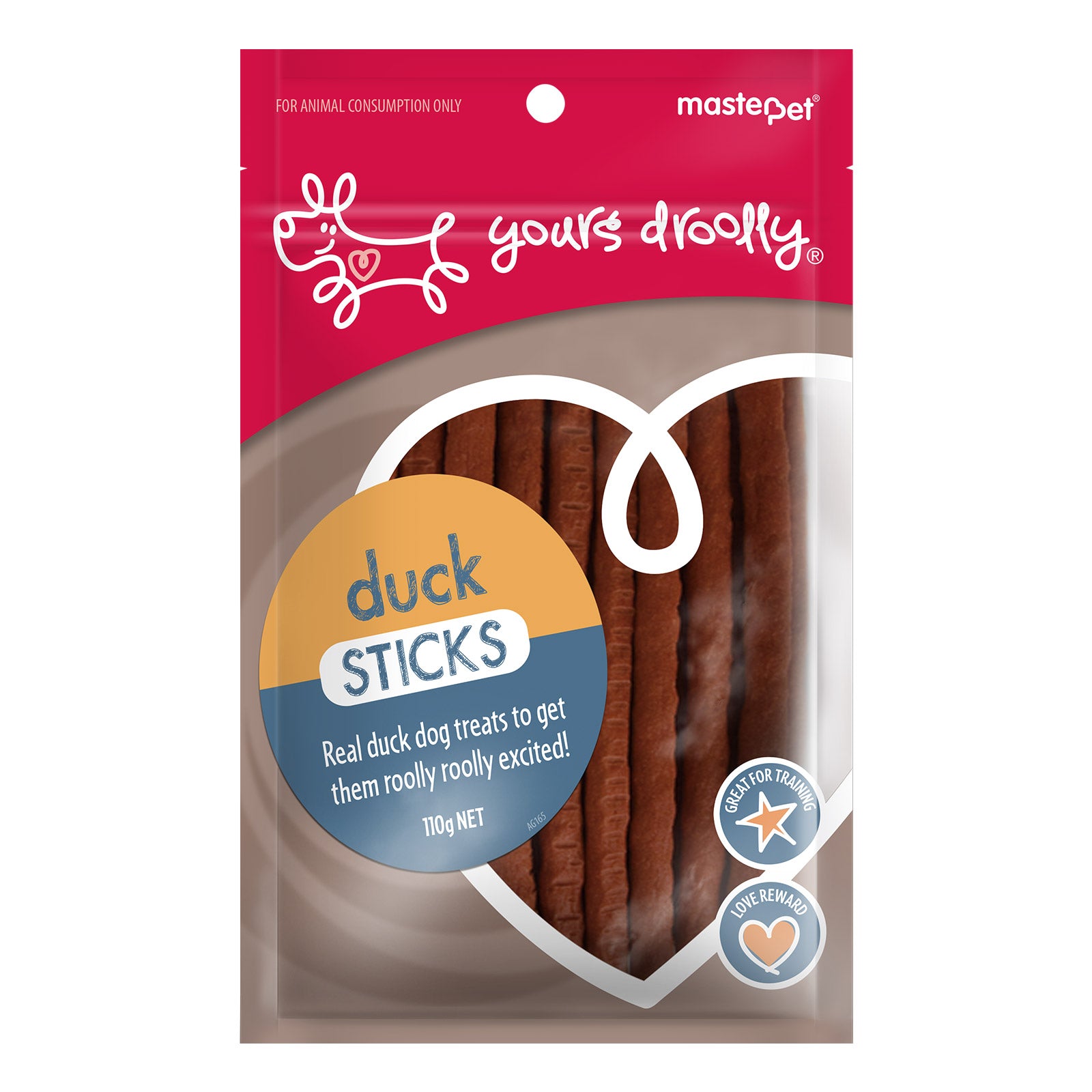Yours Droolly Duck Sticks Dog Treats 500 Gm