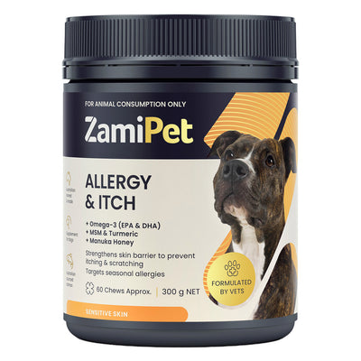 ZamiPet Allergy & Itch Supplement for Dogs