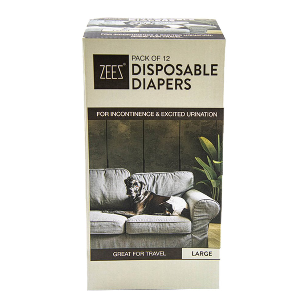 Zeez Disposable Diapers For Dogs