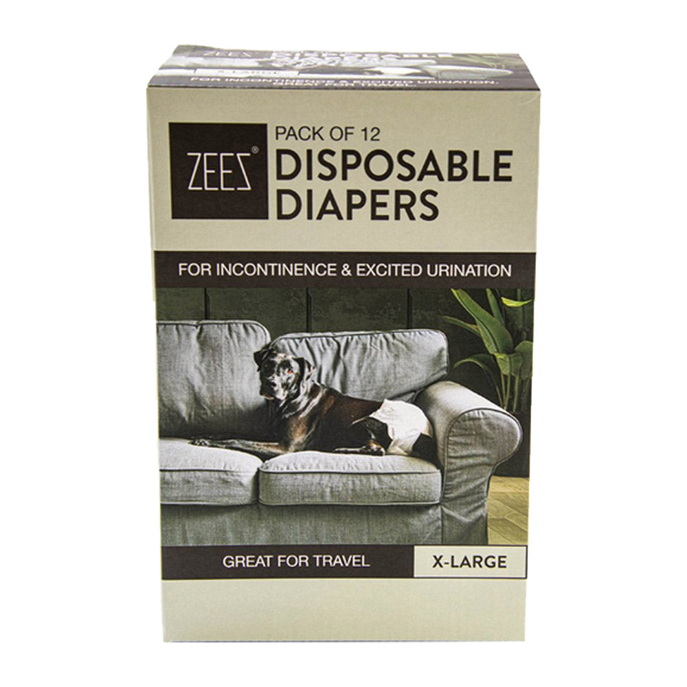 Zeez Disposable Diapers For Dogs