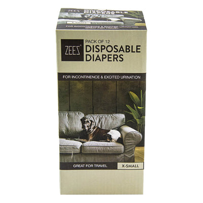 Zeez Disposable Diapers For Dogs