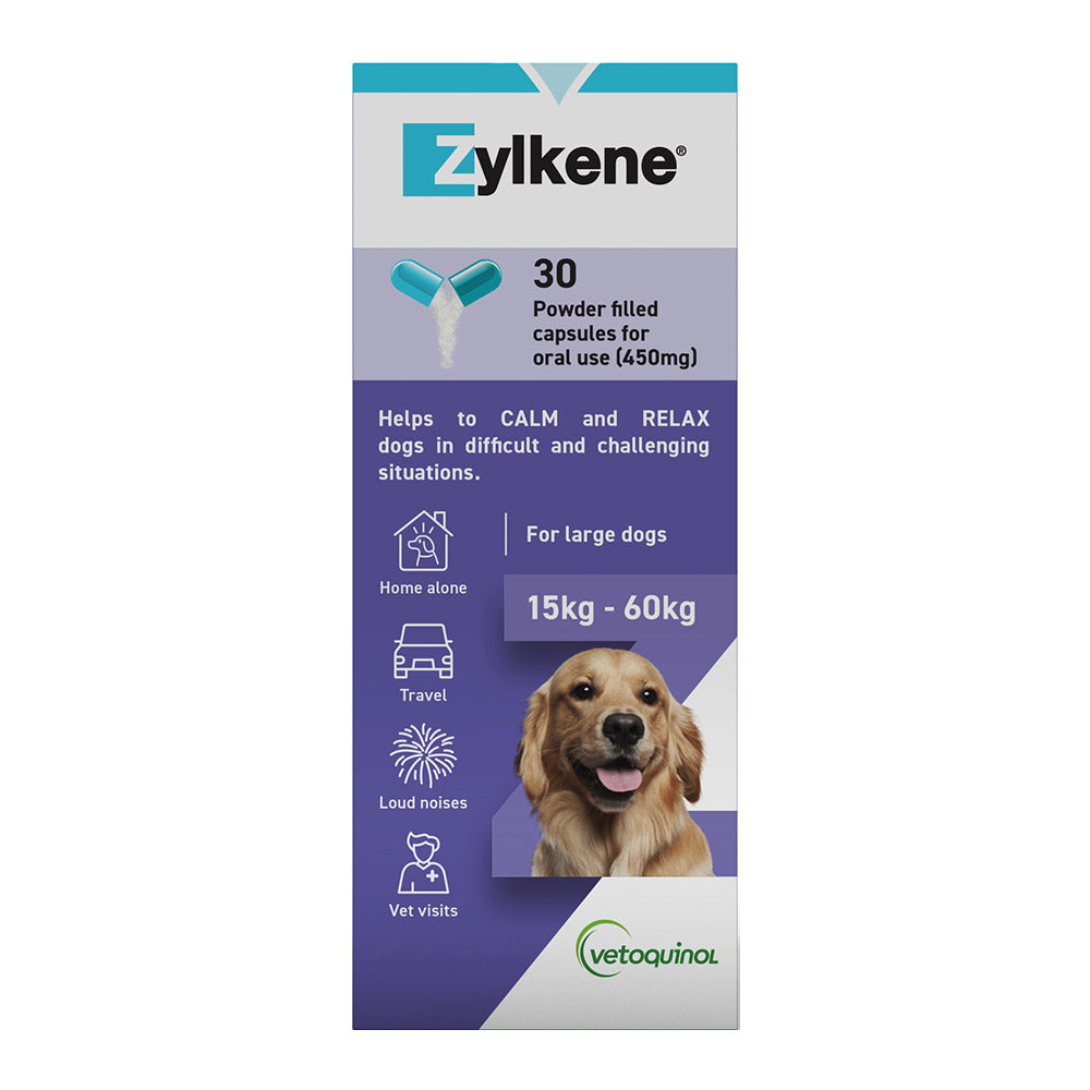 Zylkene Nutritional Supplement For Dogs 450 Mg