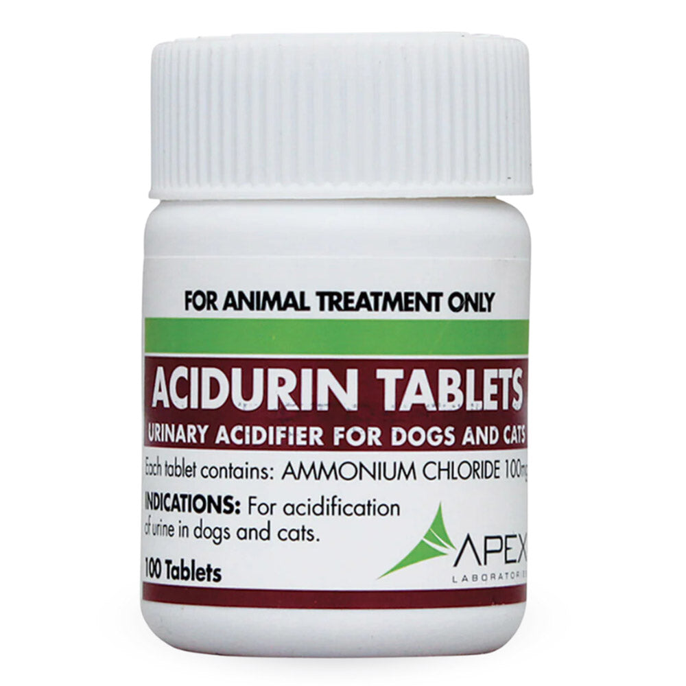 Acidurin Tablets Urinary Acidifier for Dogs and Cats