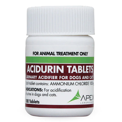 Acidurin Tablets Urinary Acidifier for Dogs and Cats