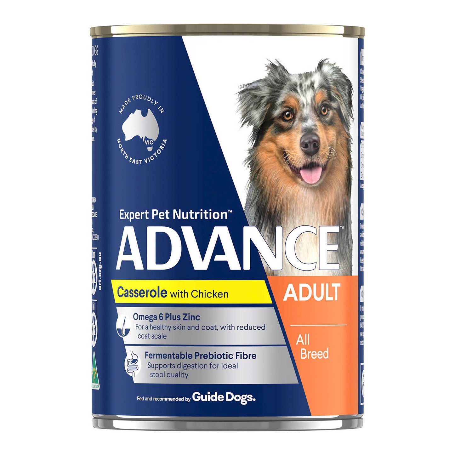 Advance Adult All Breed Casserole with Chicken Wet Dog Food 400gm