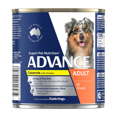 Advance Adult All Breed Casserole with Chicken Wet Dog Food 700gm
