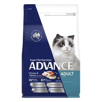 Advance Adult Chicken & Salmon Dry Cat Food