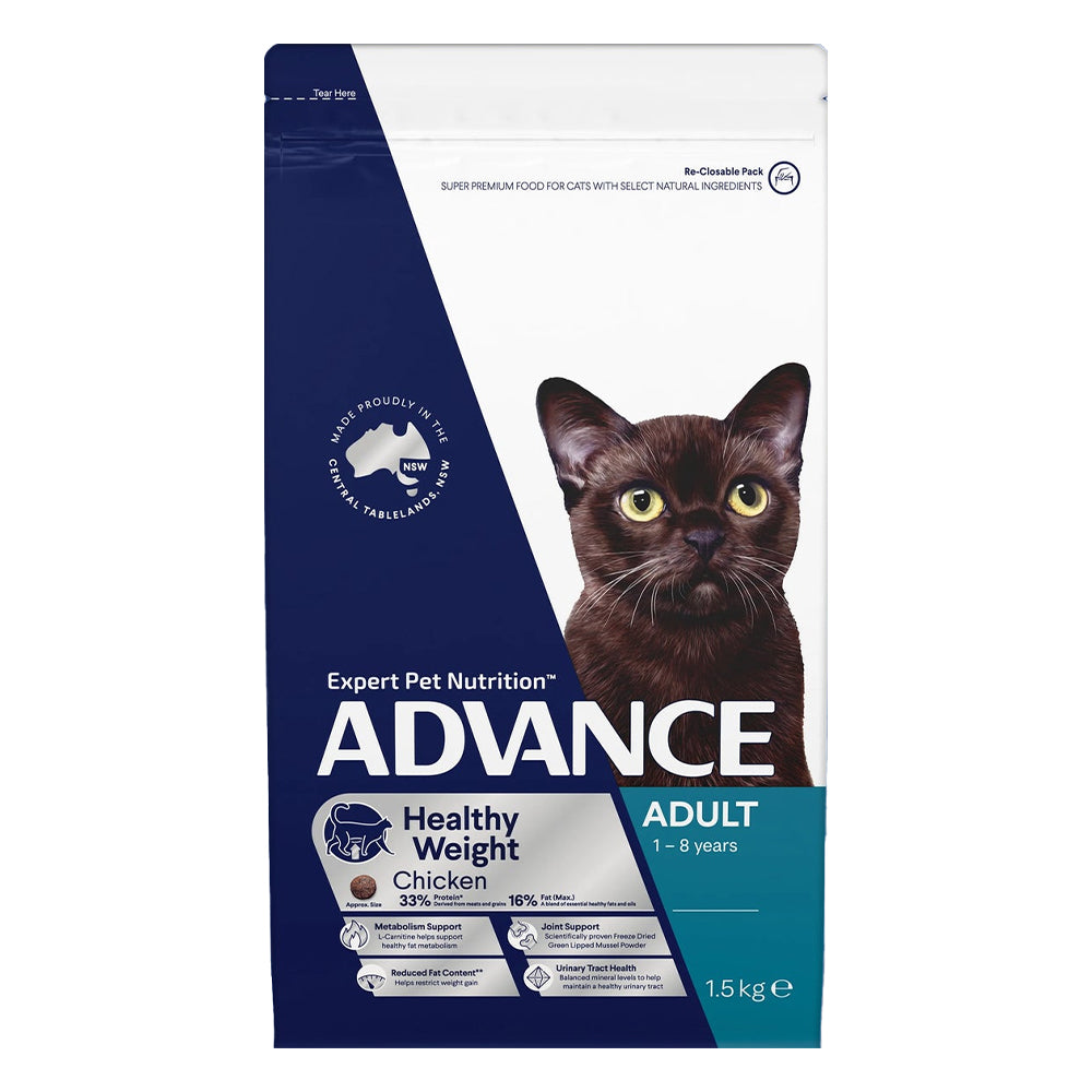 Advance Healthy Weight Adult Chicken Dry Cat Food