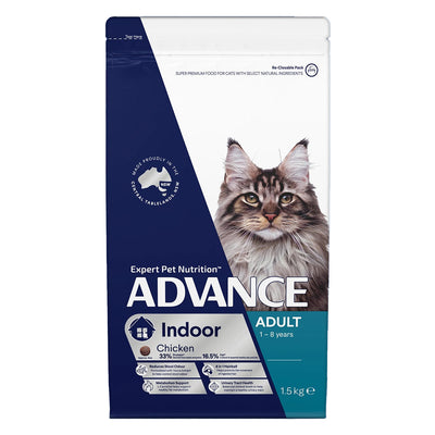 Advance Indoor Adult Chicken Dry Cat Food