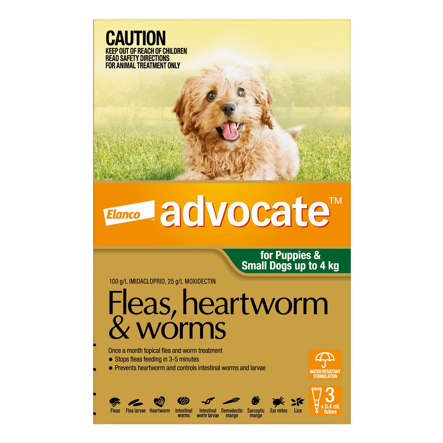 Advocate For Dogs up to 4 kg (Small Dogs/Pups) Green