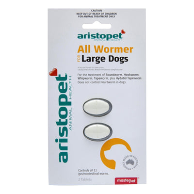 Aristopet Allwormers For Large Dogs 20 Kgs