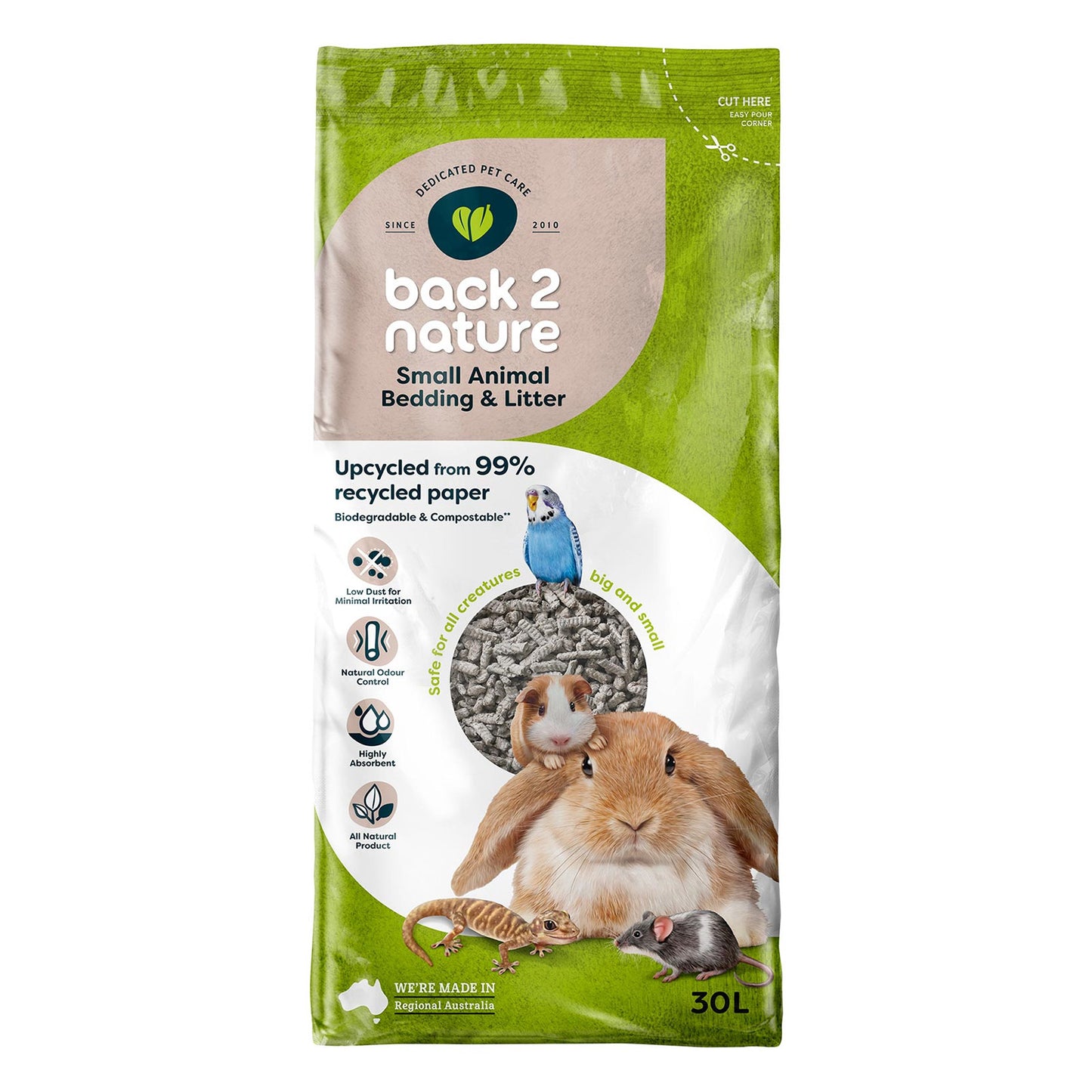 Back 2 Nature Small Animal Bedding & Litter