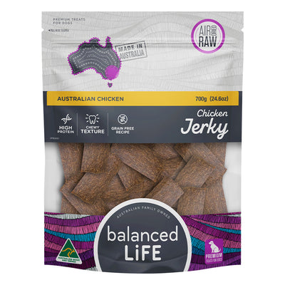Balanced Life Chicken Jerky Premium Treats For Dogs 
