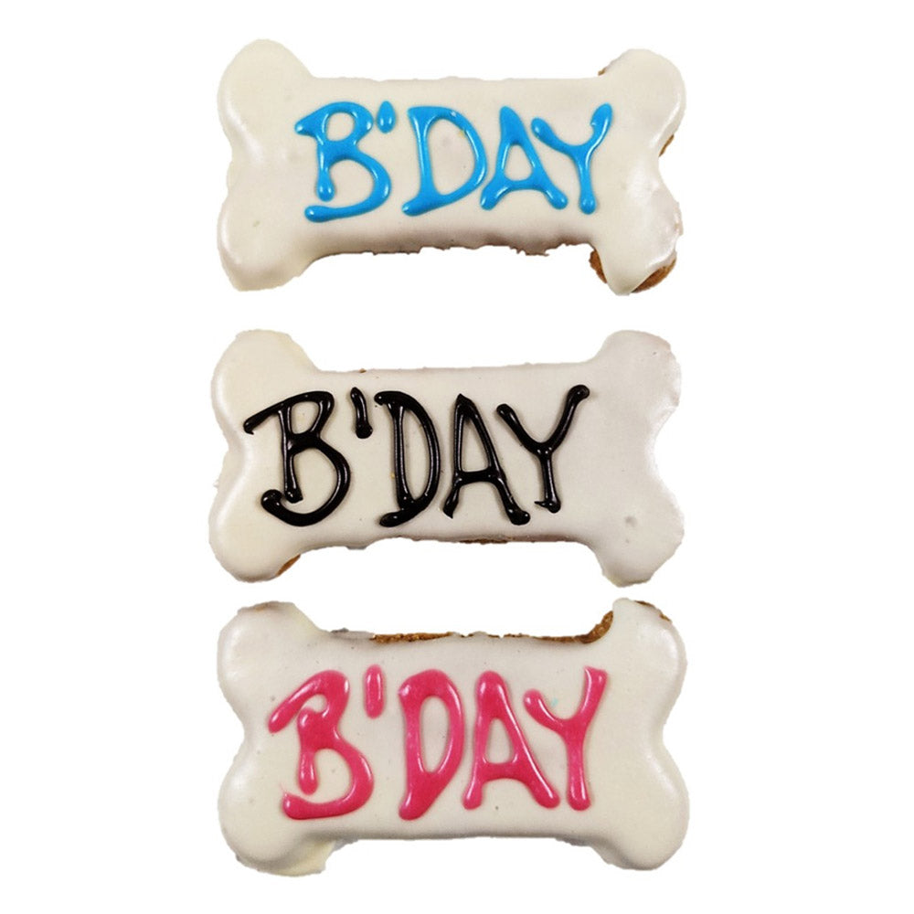Huds And Toke - Yogurt Frosted Birthday Cookie - Small - Carton Of 15