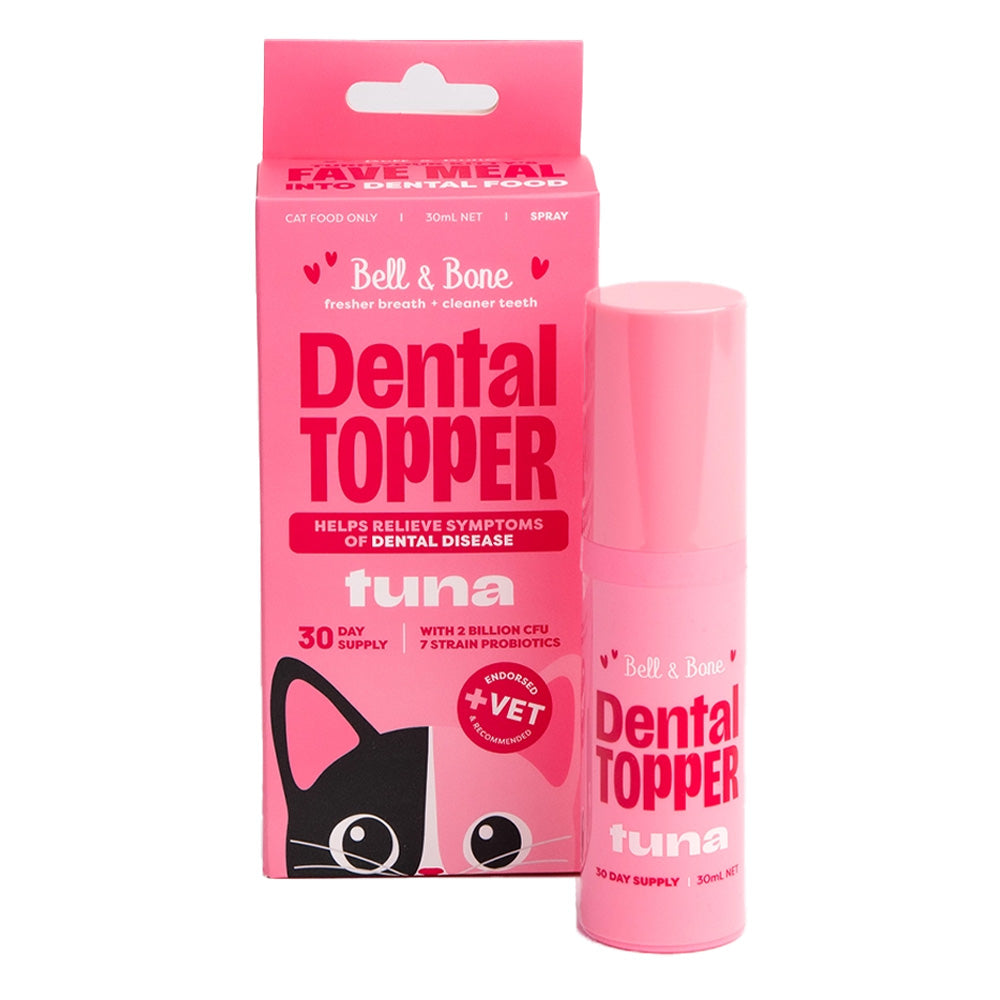 Bell & Bone Tuna Dental Topper Spray for Cats