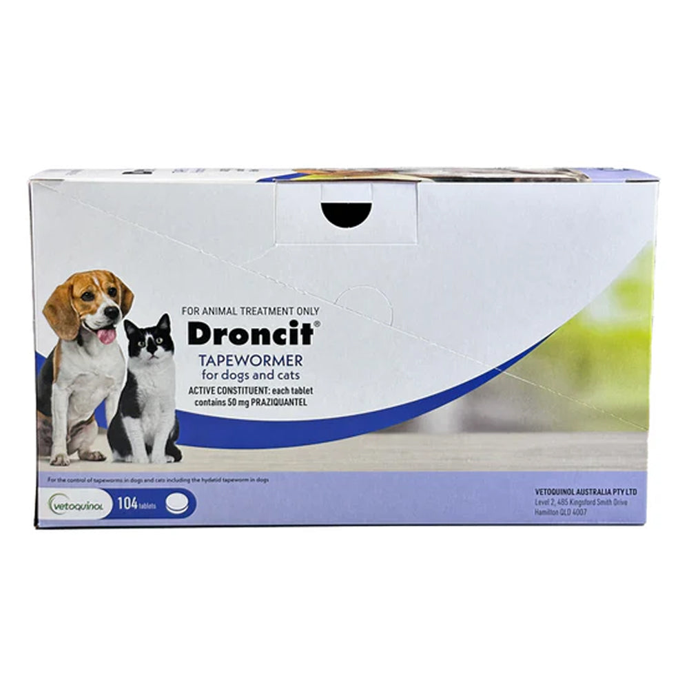 Droncit Tapewormer For Dogs