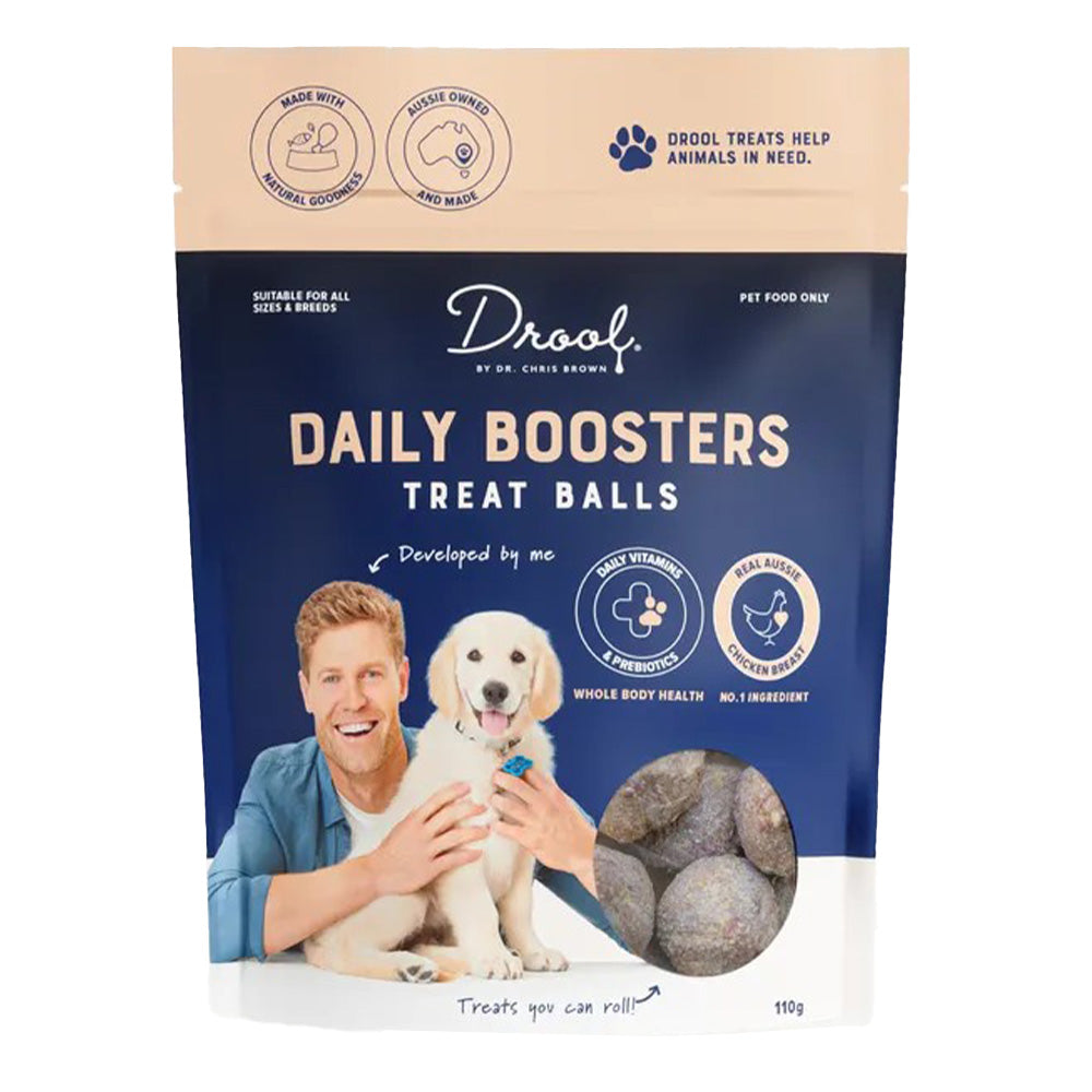 Drool by Dr. Chris Brown Daily Boosters Treat Balls for Dogs