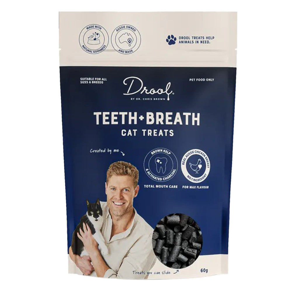 Drool by Dr. Chris Brown Teeth + Breath Cat Treats