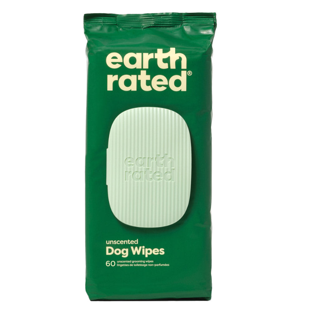 Earth Rated Grooming Dog Wipes 100 - Unscented
