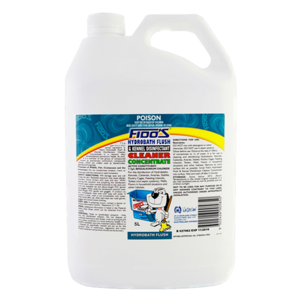 Fido's Hydrobath Flush & Kennel Disinfectant Cleaner