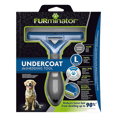 Furminator Undercoat Deshedding Tool For Long Hair Dogs