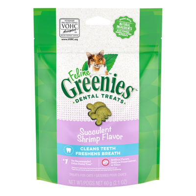 Greenies Feline Succulent Shrimp Flavor Dental Cat Treats