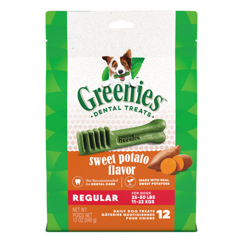 Greenies Sweet Potato Flavor Dental Dog Treats