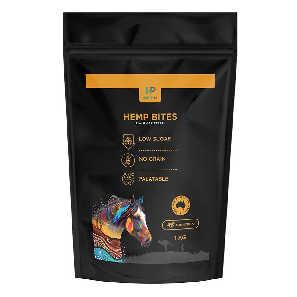 HempPet Hemp Bites Low Sugar Treats for Horses