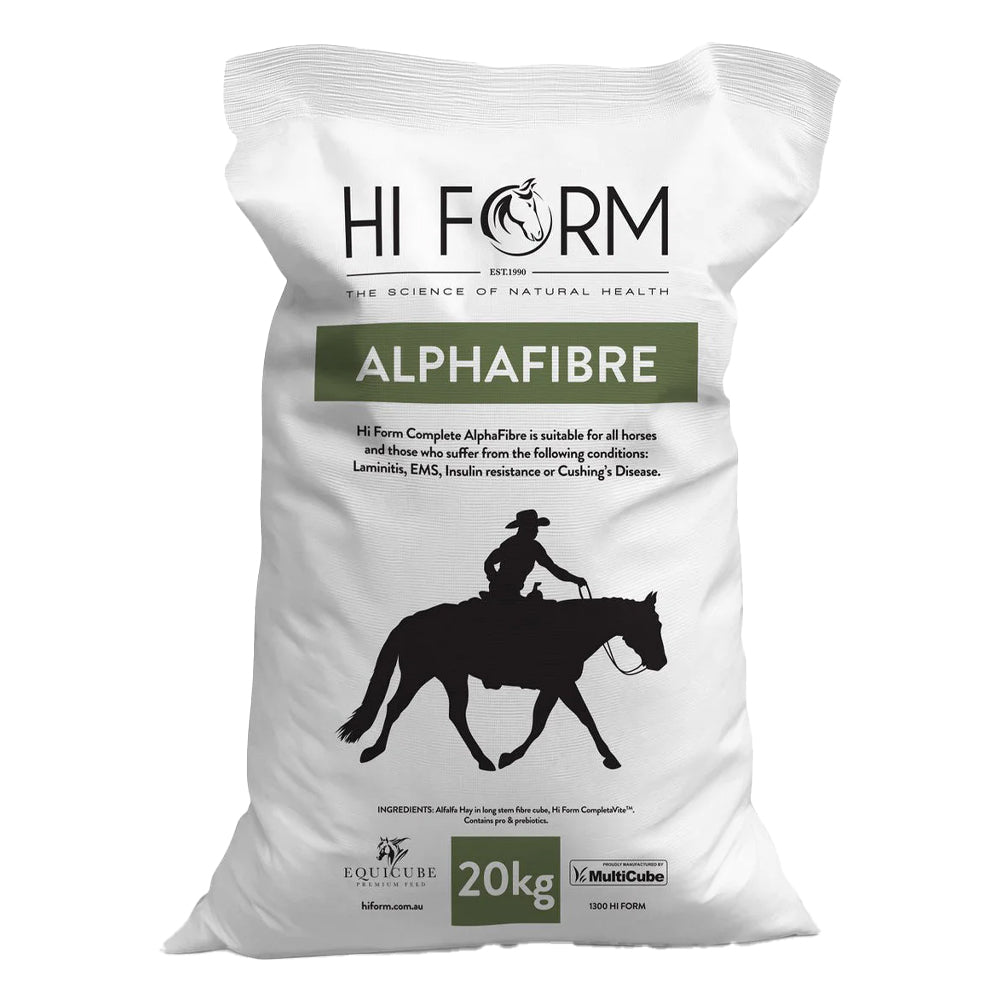 Hi Form Equicube Alphafibre Light to Medium Work Complete Balanced Feed for Horse