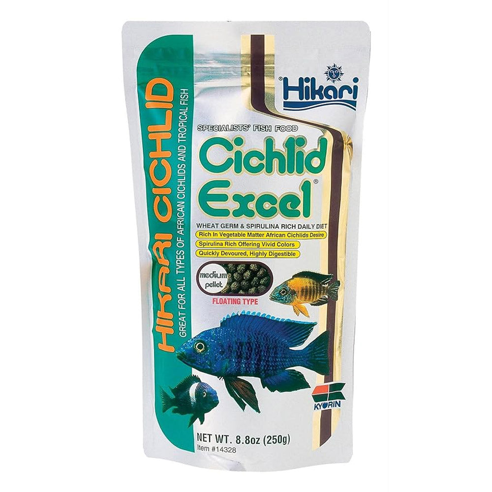 Hikari Floating Cichlid Excel Pellet Fish Food - Medium