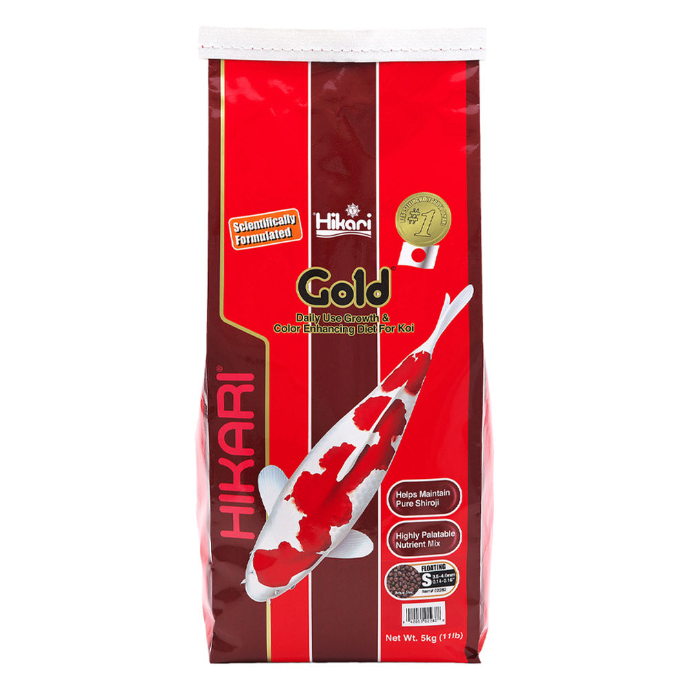 Hikari Gold Daily Use Growth & Color Enhancing Koi Fish Food - Small