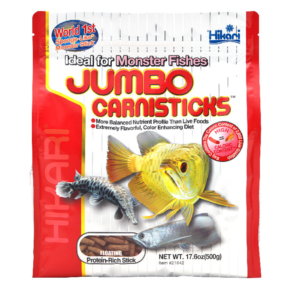 Hikari Jumbo Carnisticks Monster Fish Food