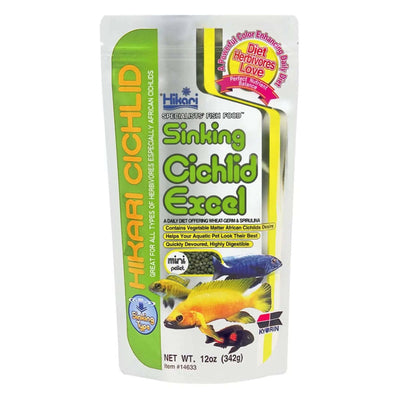 Hikari Sinking Cichlid Excel Fish Food - Mini