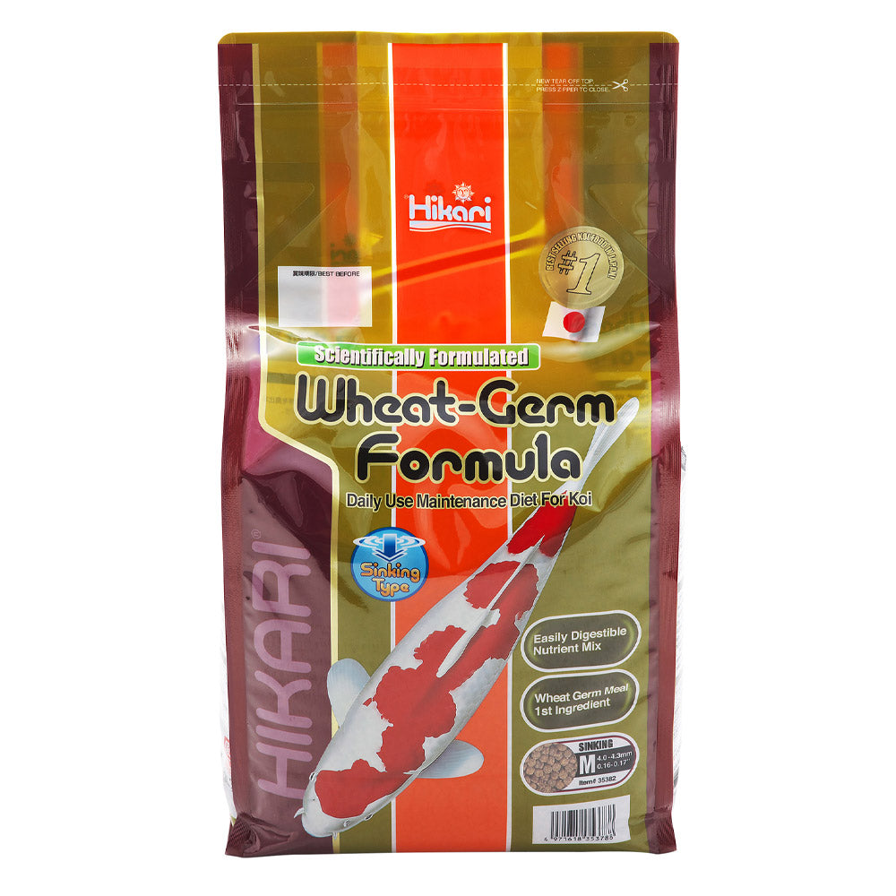 Hikari Wheat-Germ Formula Sinking Daily Maintenance Koi Fish Food - Medium