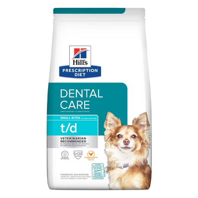 Hill's Prescription Diet t/d Dental Care Small Bites Chicken Flavour Dry Dog Food