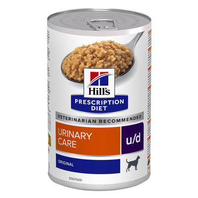 Hill's Prescription Diet u/d Urinary Care Original Flavour Wet Dog Food 370gm