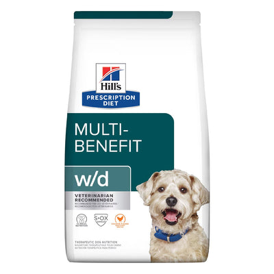 Hill's Prescription Diet w/d Multi-Benefit Chicken Flavour Dry Dog Food