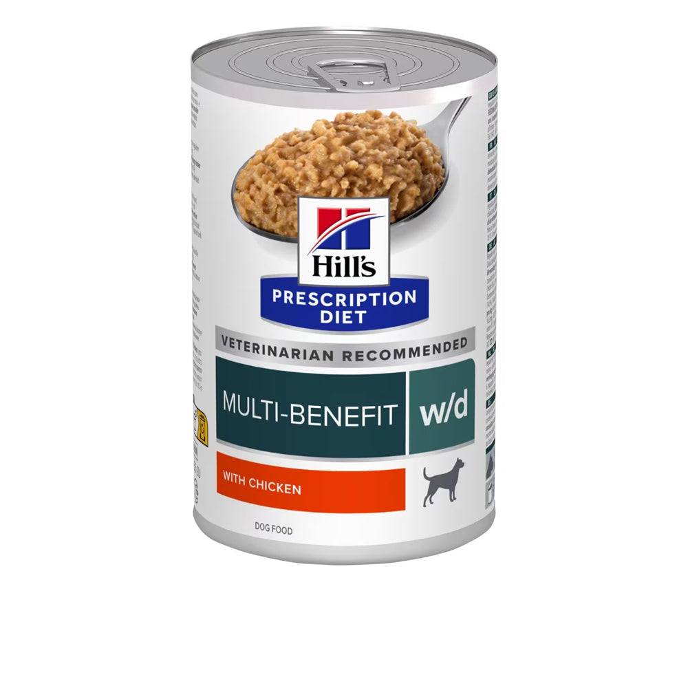 Hill's Prescription Diet w/d Multi-Benefit with Chicken Wet Dog Food 370gm