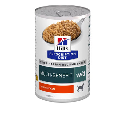 Hill's Prescription Diet w/d Multi-Benefit with Chicken Wet Dog Food 370gm