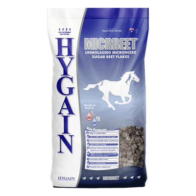 Hygain Micrbeet Unmolassed Micronized Sugar Beet Flakes Feed for Horse