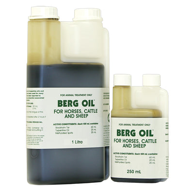IAH Berg Oil for Horses, Cattle and Sheep