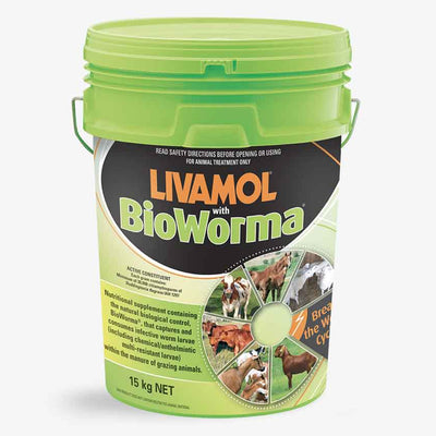 IAH Livamol with Bioworma for Animals